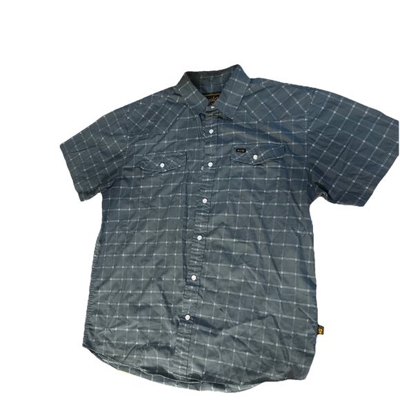 Howler Brothers H Bar B Snap Shirt - Men’s Medium - FREE SHIPPING - Picture 1 of 9